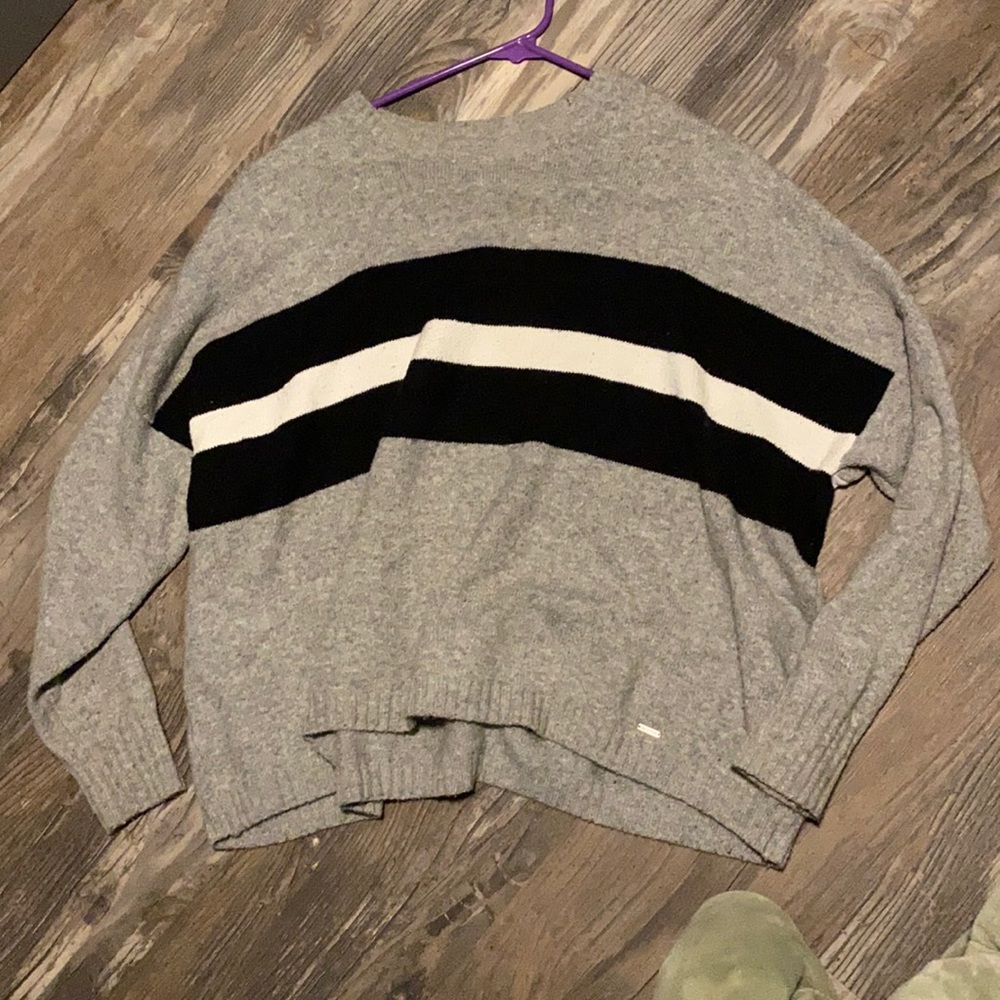 stripped sweater